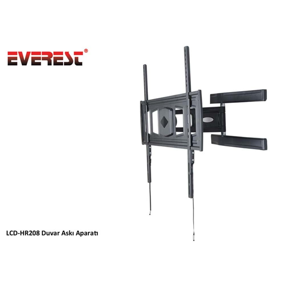 Everest LCD-HR208 26 42 Güvenlik Kiilitli Açı ayarlı Duvar tipi Askı Aparatı
