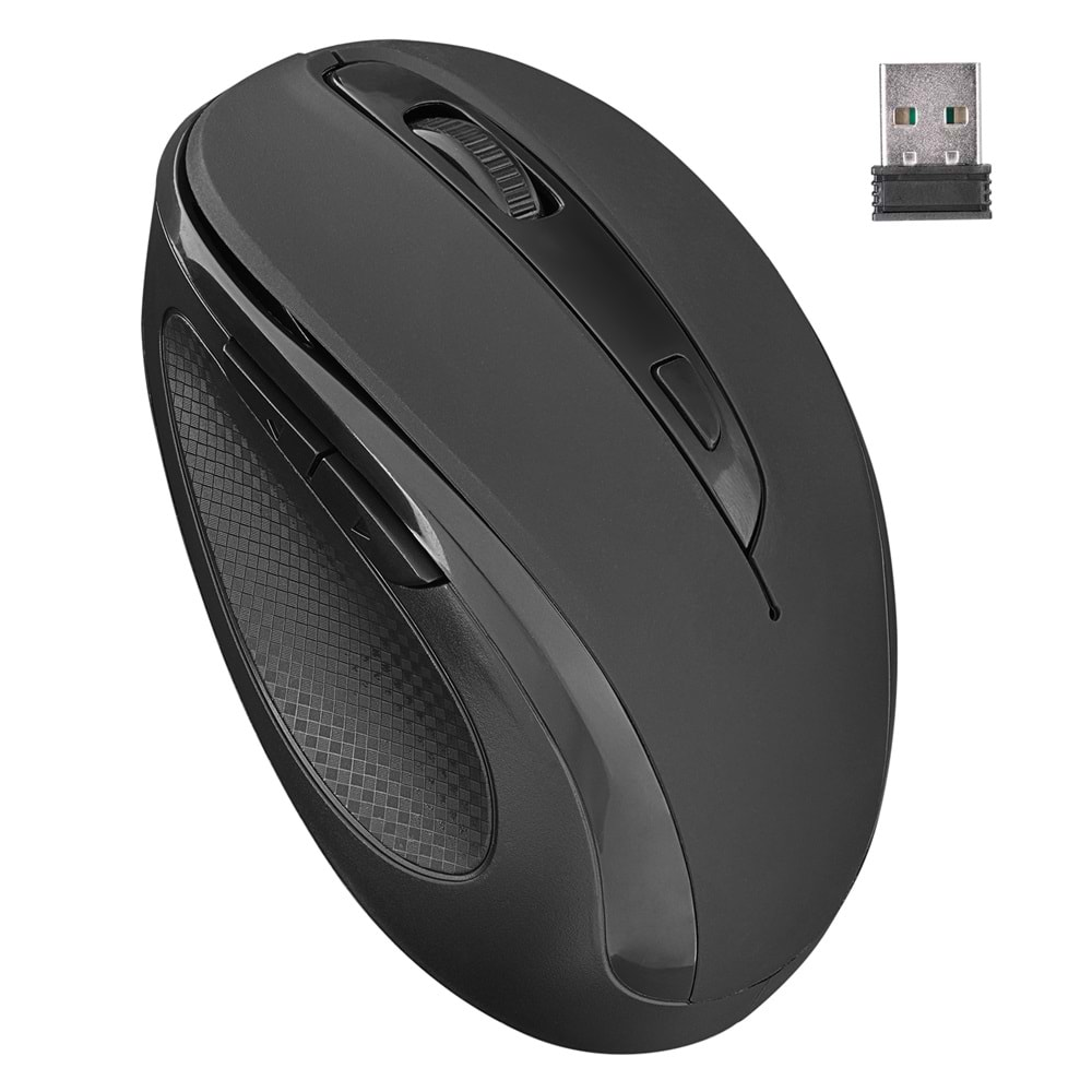 Everest SM-613 Gri/Siyah 2.4Ghz Optik Kablosuz Mouse