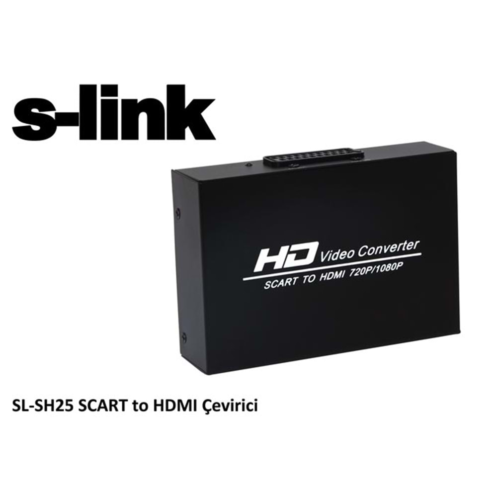 S-link SL-SH25 SCART to HDMI Çevirici