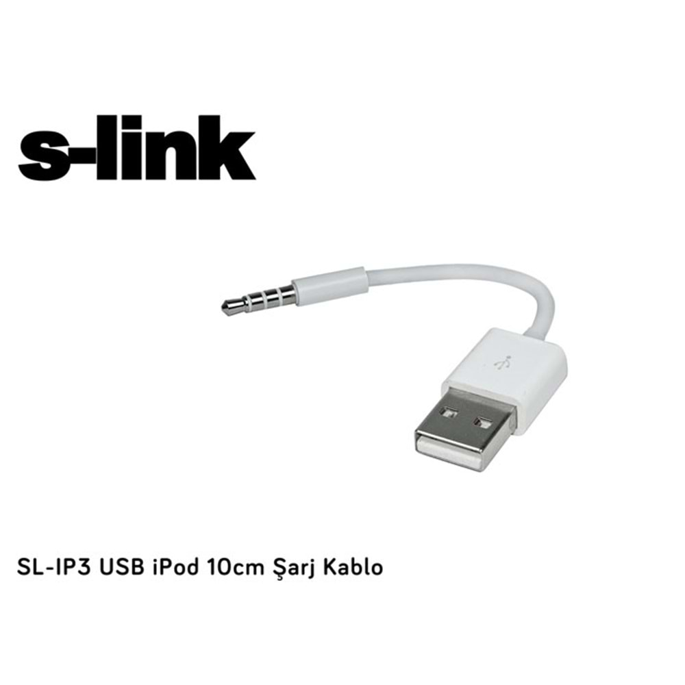 S-link SL-IP3 iPod Şarj Kablo