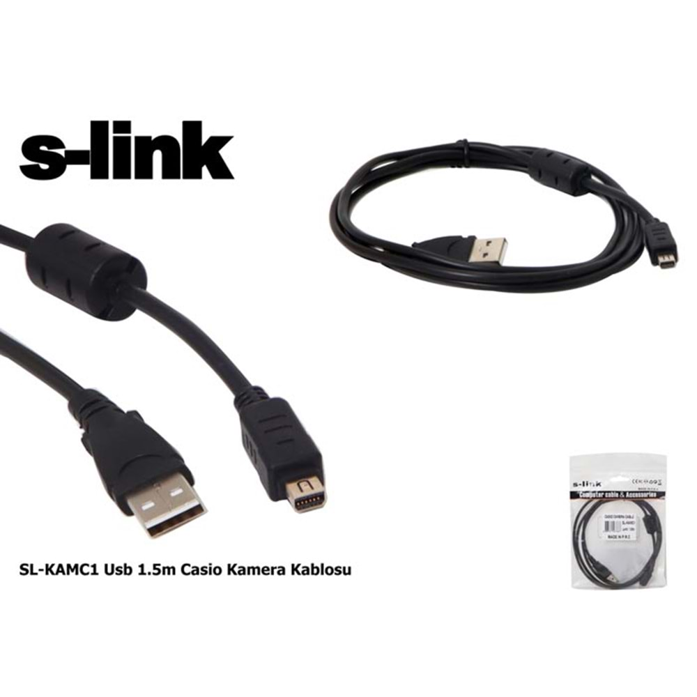 S-link SL-KAMC1 Usb 1.5m Casio Kamera Kablosu