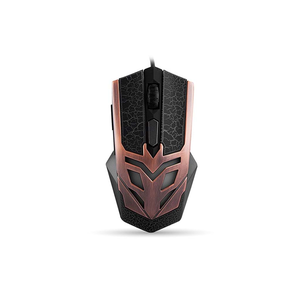 Everest SM-614 Usb 6D Bronze Kaplama Oyun Mouse