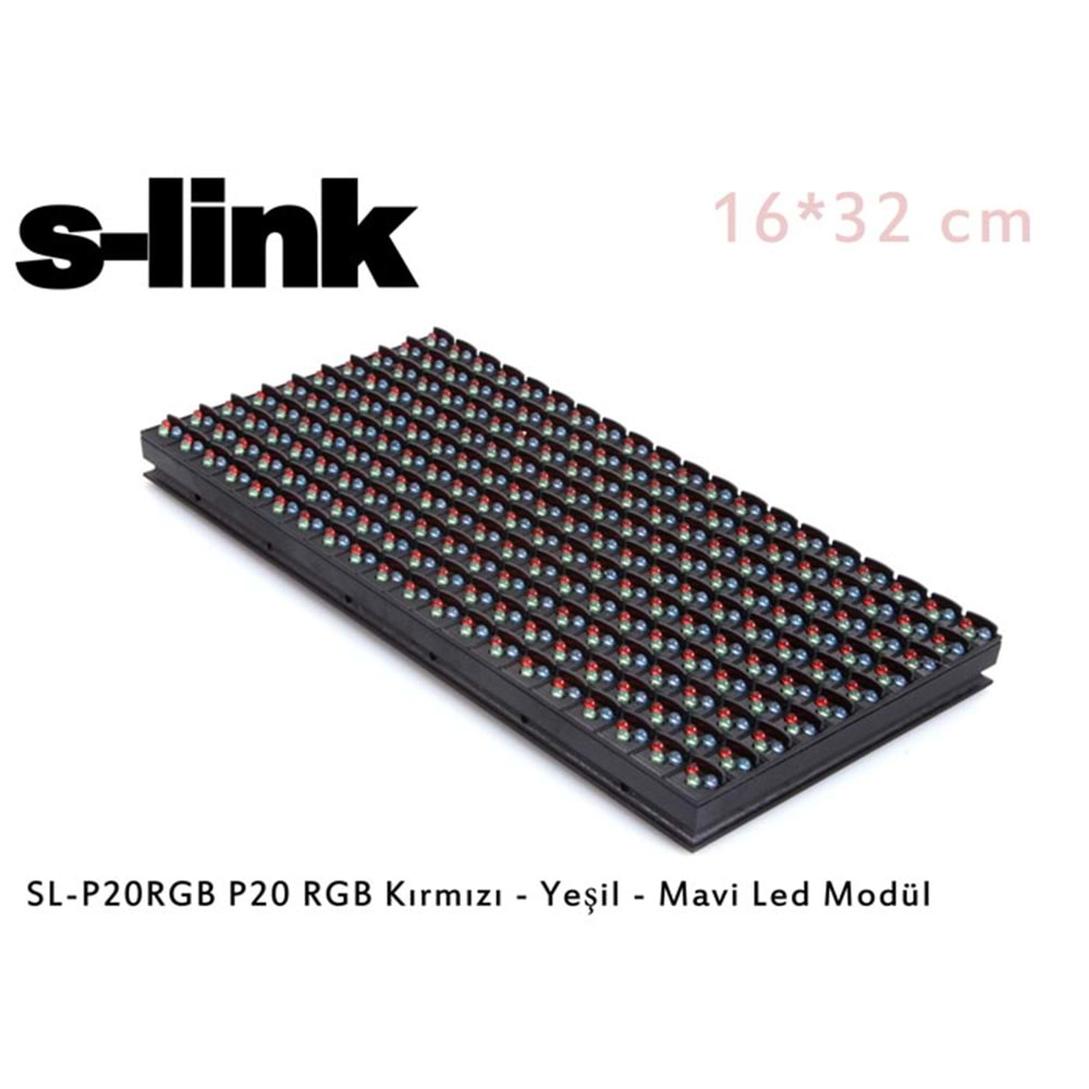 S-link SL-P20RGB P20 RGB Kırmızı - Yeşil - Mavi Led Modül