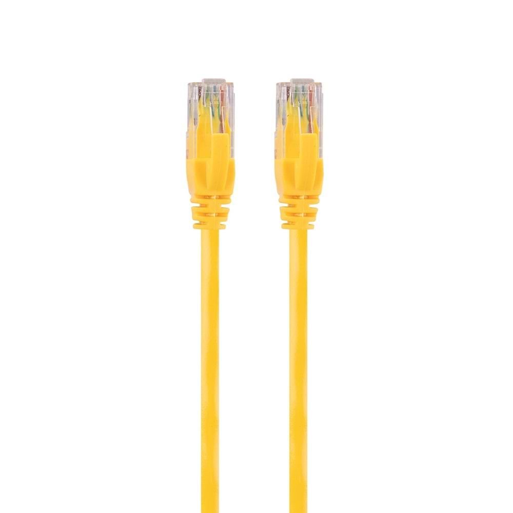 S-link SL-CAT601YE 1m Sarı CAT6 Kablo