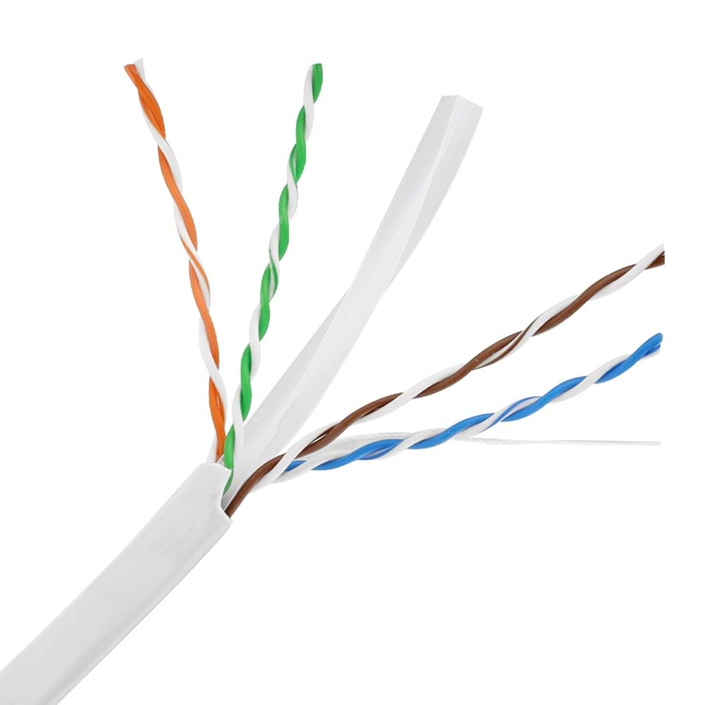 S-link SL-CAT5E05BK 305m 0.5mm 24 AWG Full Bakır UTP CAT5E Kablo