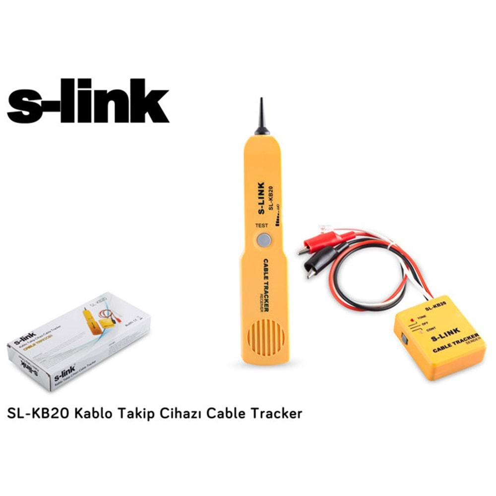 S-link SL-KB20 Kablo Takip Cihazı Kablo Bulucu Tracker