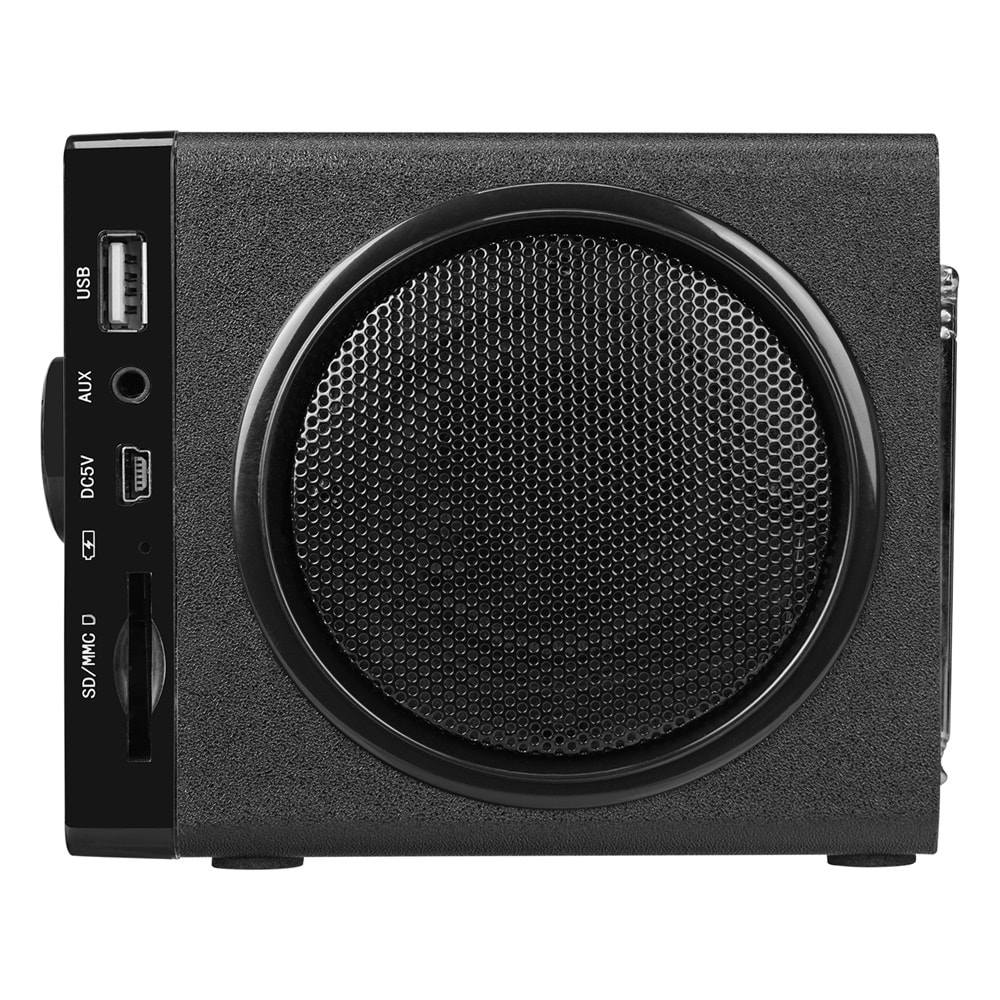 Mikado BT-236 3W+3W Siyah SD+MMC+Fm destekli Bluetooth Müzik Kutusu