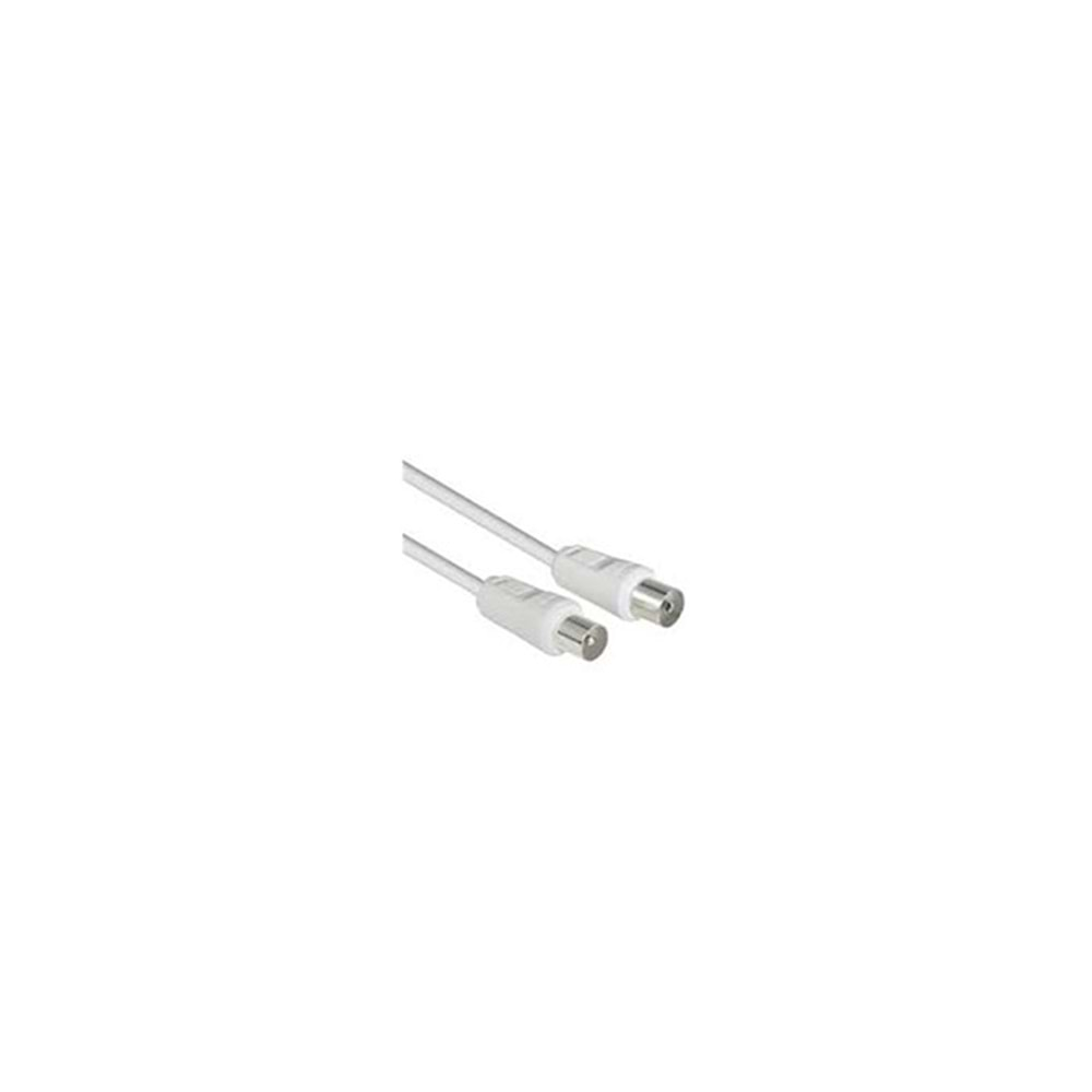 Belkin BLK-F3Y057bf10M-WHT Altın 10m COAX,M/M 90dB Anten Kablosu