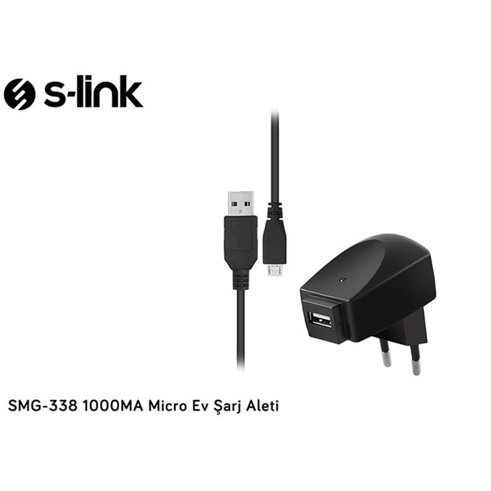 S-link SMG-338 1000MA Micro Ev Şarj Aleti