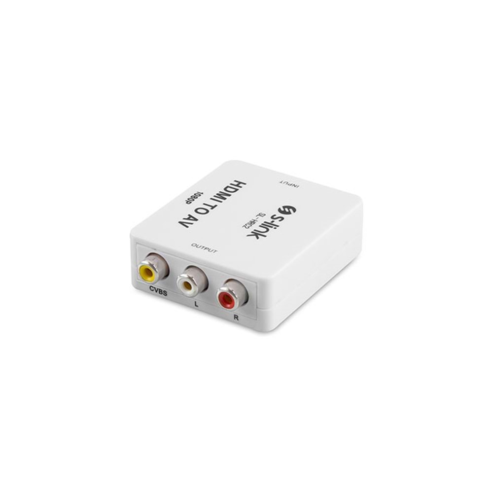 S-link SL-HRC2 HDMI TO AV 1080P Mini Model Dönüştürücü