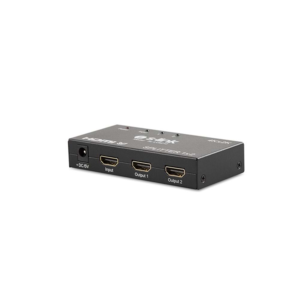 S-link SL-LU6212 2 Port 4K*2K HDMI Splitter