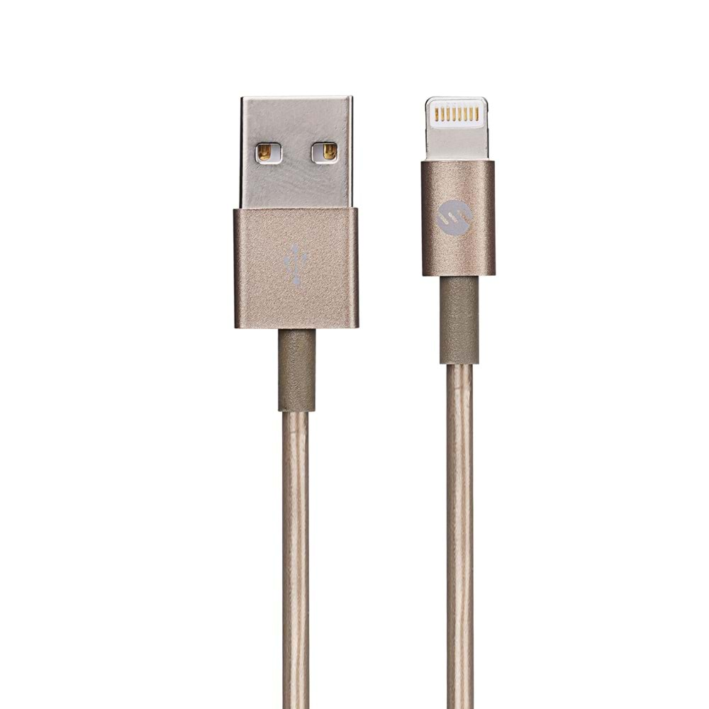 S-link IP-230 2A iPad/iPhone Lightning Gold Kablosu