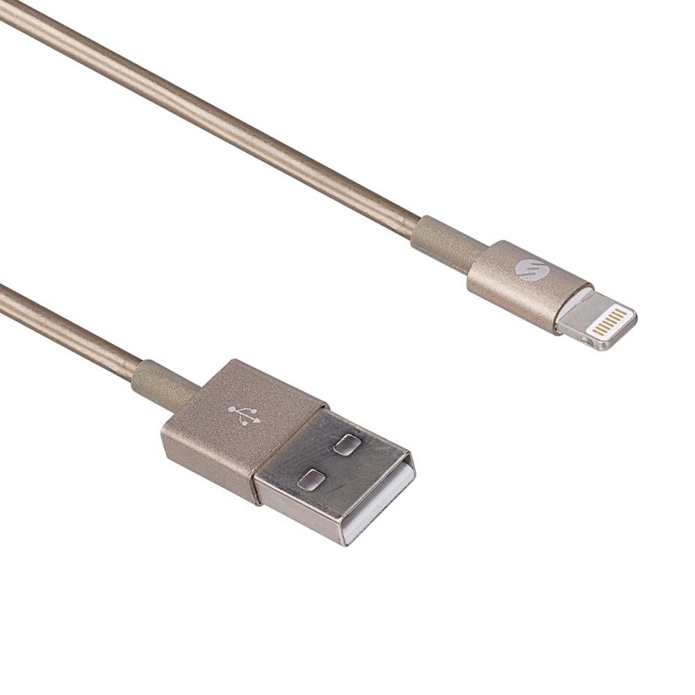 S-link IP-230 2A iPad/iPhone Lightning Gold Kablosu