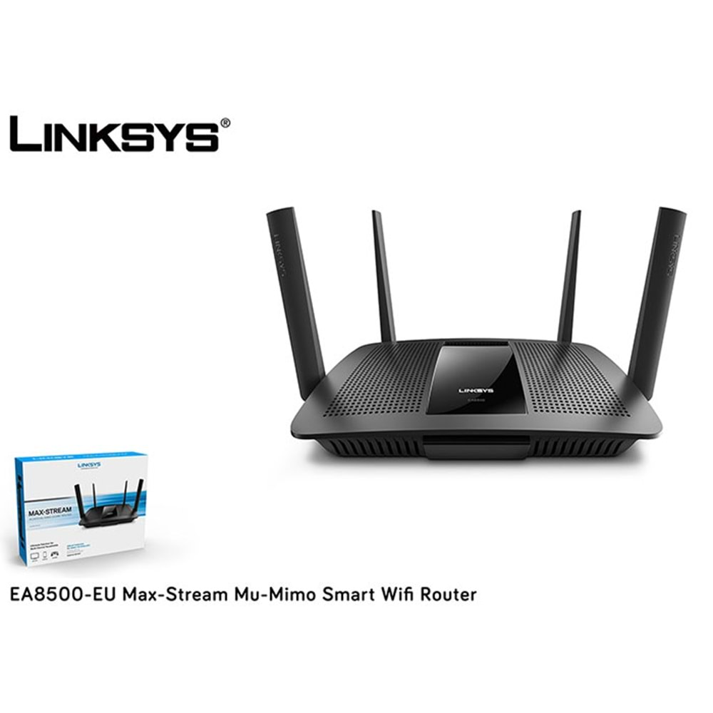 Linksys EA8500-EU Max-Stream Mu-Mimo Smart Wifi Router