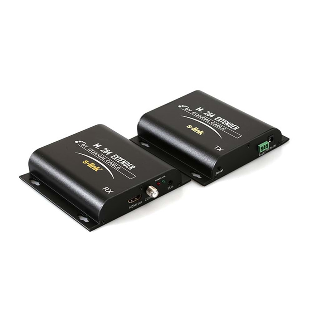 S-link SL-HDEX700M COAXIAL to HDMI Extender 700M Uzatıcı