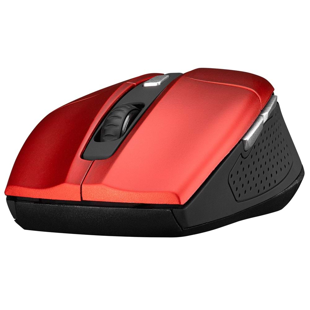 Everest SM-861 Usb Kırmızı 800/1200/1600dpi Süper Sessiz Kablosuz Mouse