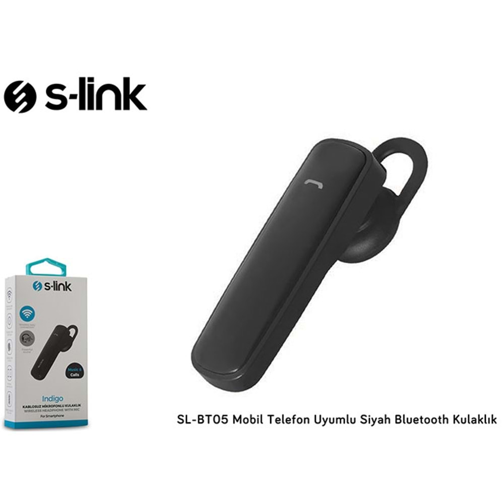 S-link SL-BT05 Mobil Telefon Uyumlu Siyah/kırmızı Bluetooth Kulaklık