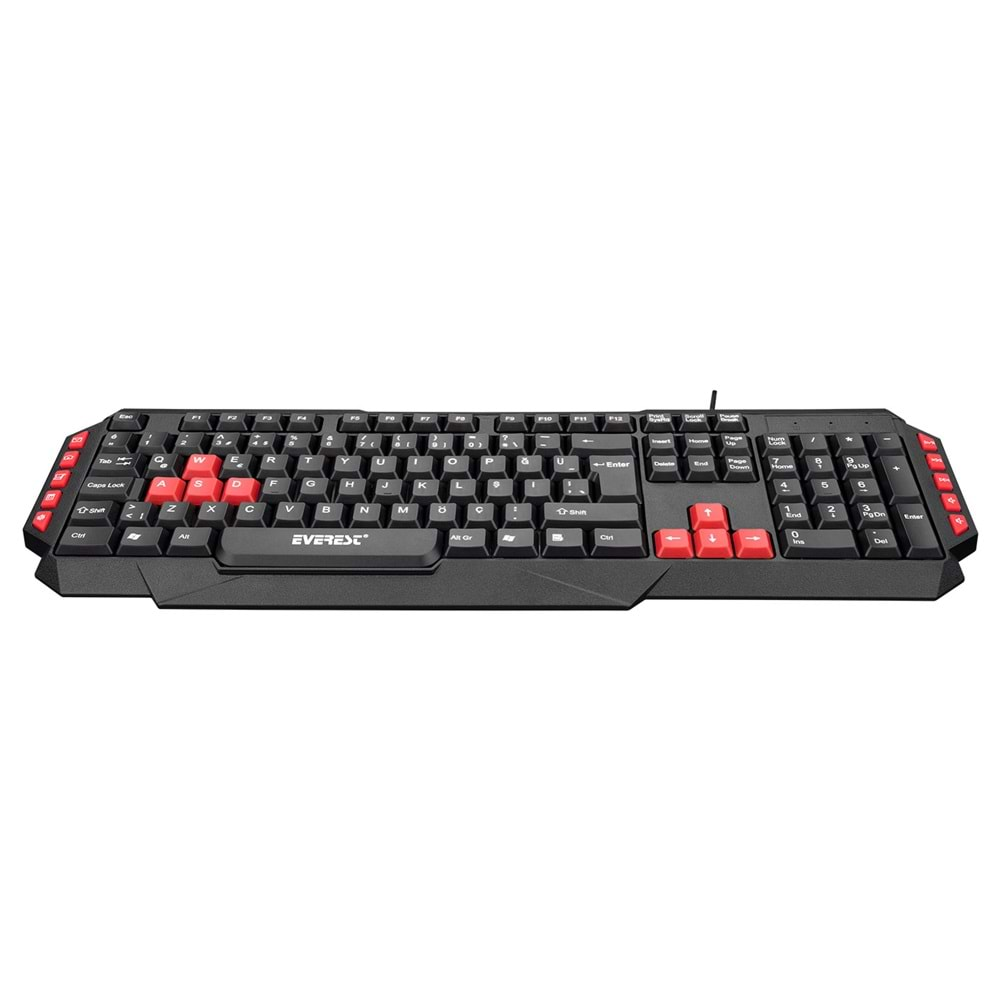 Everest KB-G7 ARMOR Siyah USB Q Gaming Oyuncu Klavyesi