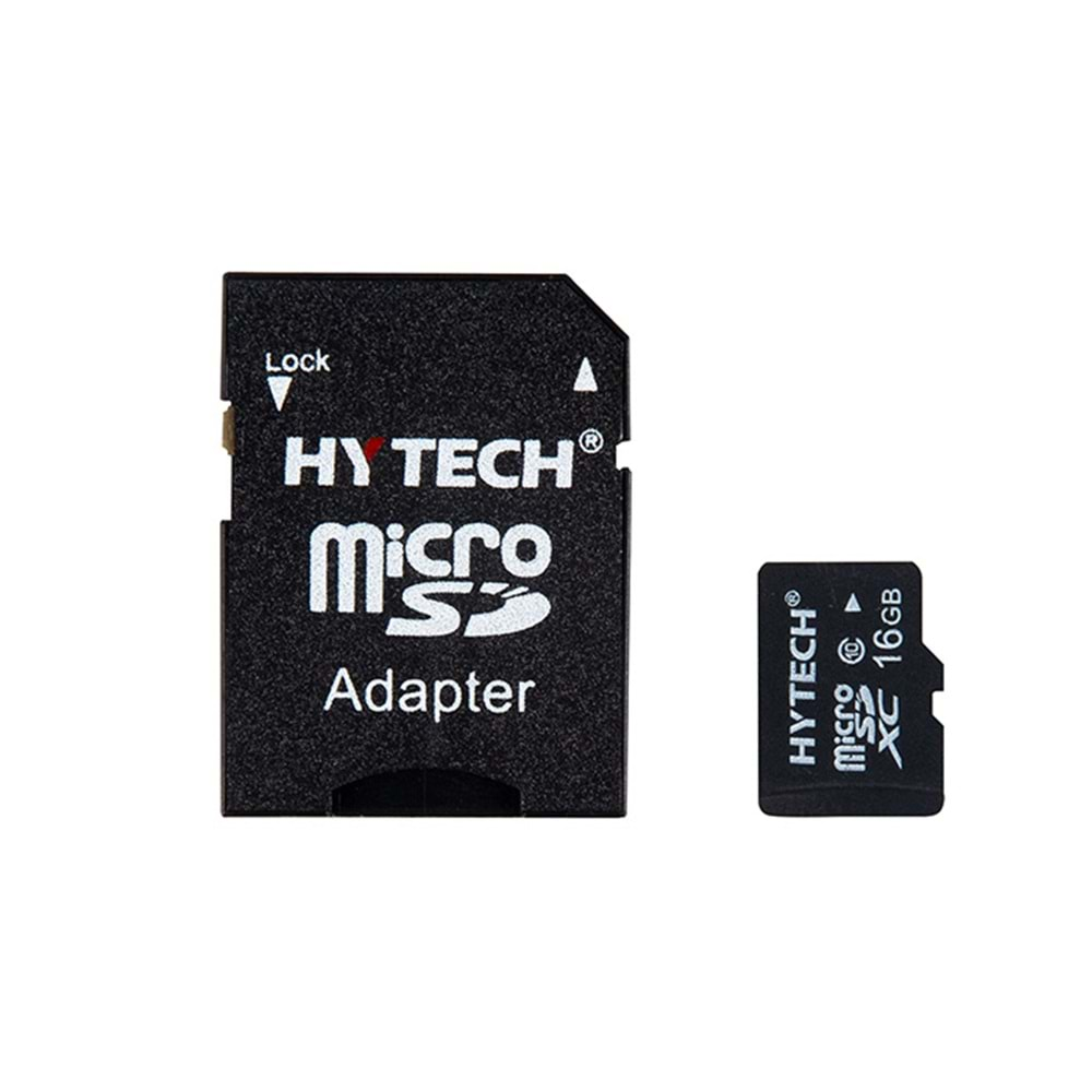 HYTECH HY-XHK16 16GB Class10 Adaptörlü Micro SD Kart Bellek