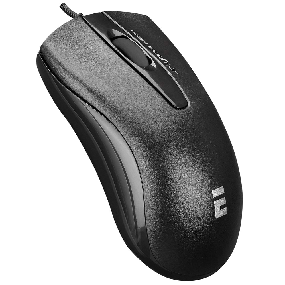 Everest KM-01K Siyah Usb Yuvarlak Tuşlu 3D Mouse Combo LC Layout Klavye + Mouse Set