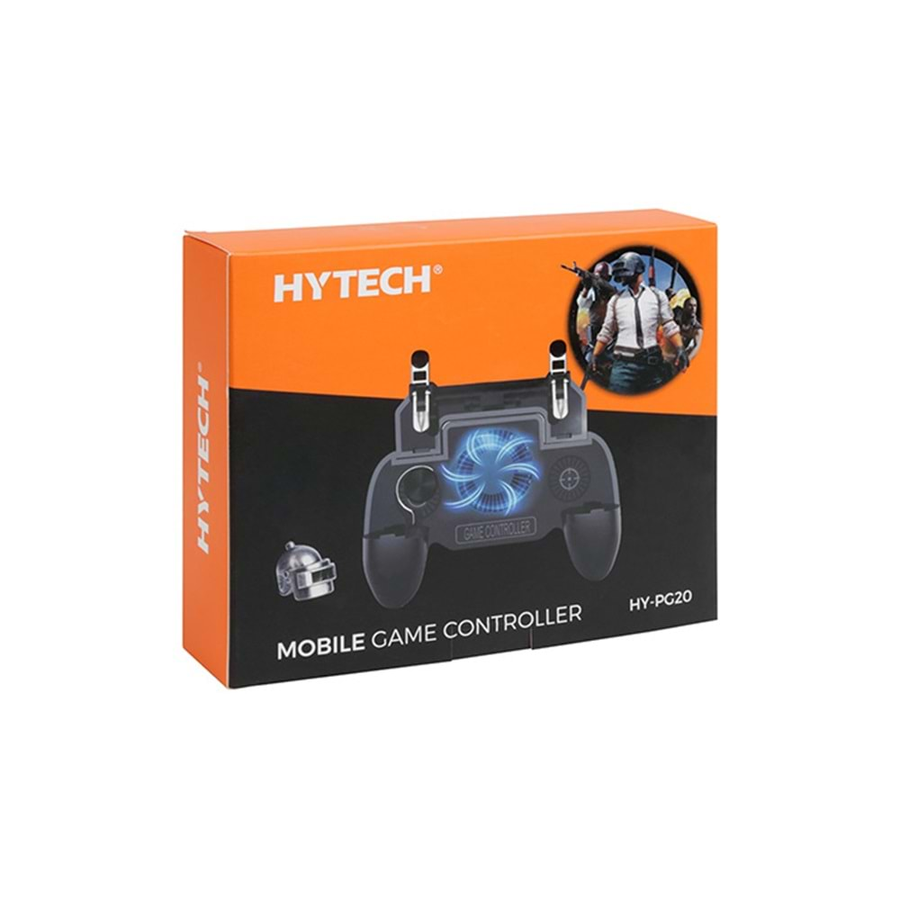 Hytech HY-PG20 Telefon uyumlu Tetikli Fanlı Siyah Joystickli Gamepad