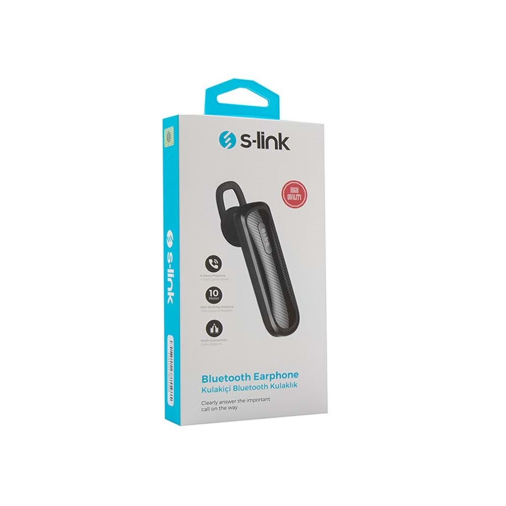 S-link SL-BT35 Mobil Telefon Uyumlu Siyah Bluetooth Kulaklık