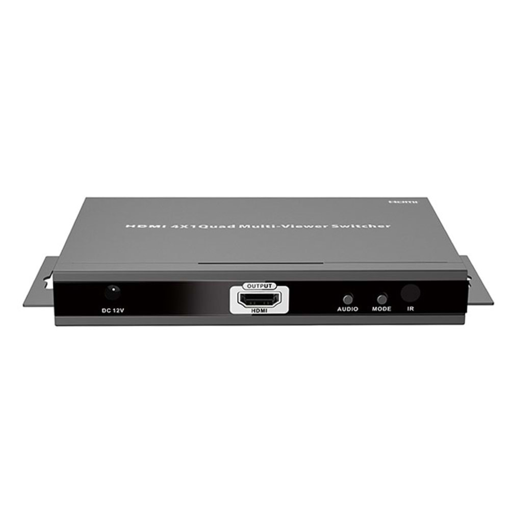 S-link SW-HDQS41 4 Port input 1Port Output 120M Cat6 Extender ve Çoklu Switch