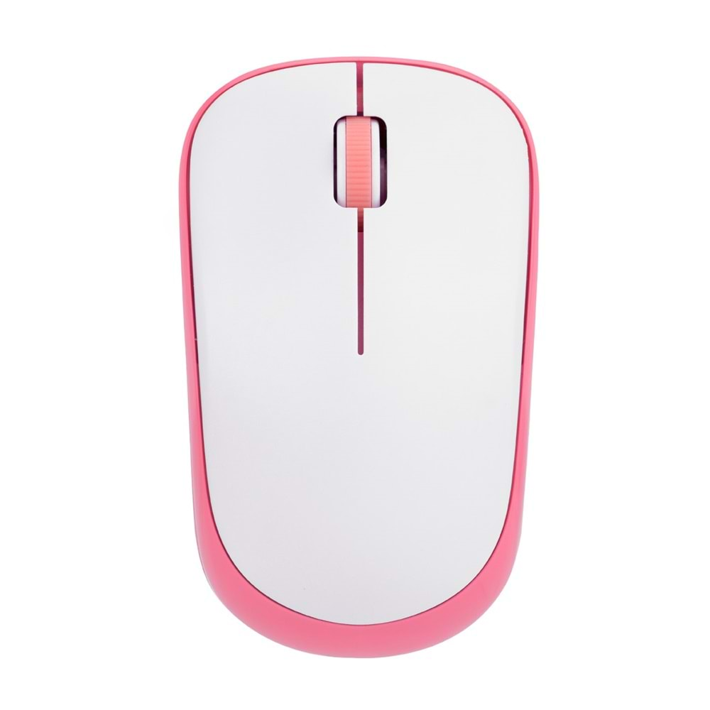 Everest SM-833 Usb Beyaz/Pembe 1200dpi Optik Kablosuz Mouse