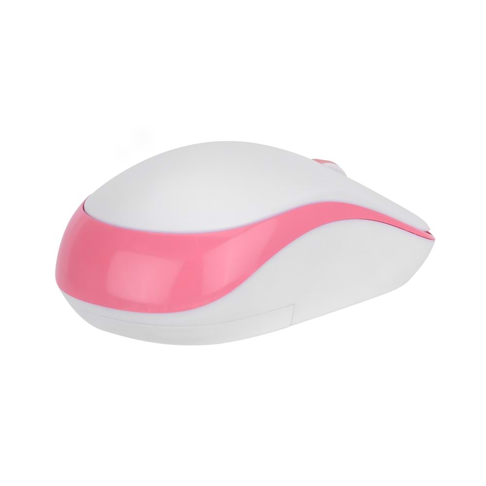 Everest SM-833 Usb Beyaz/Pembe 1200dpi Optik Kablosuz Mouse