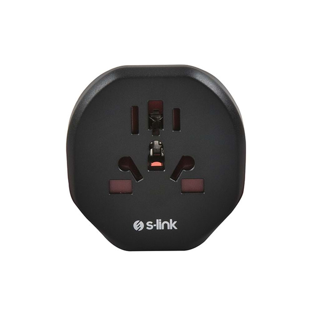 S-link SL-WL09 Universal - Türk Çevirici Çevirici Priz Adaptör