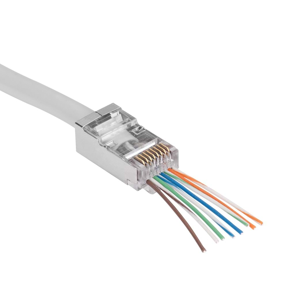 S-link SL-COB24P CAT6 100 Lü Paket Yeni nesil Jack FTP