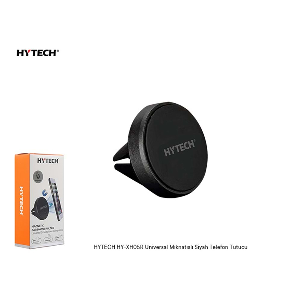 HYTECH HY-XH05R Universal Mıknatıslı Siyah Telefon Tutucu