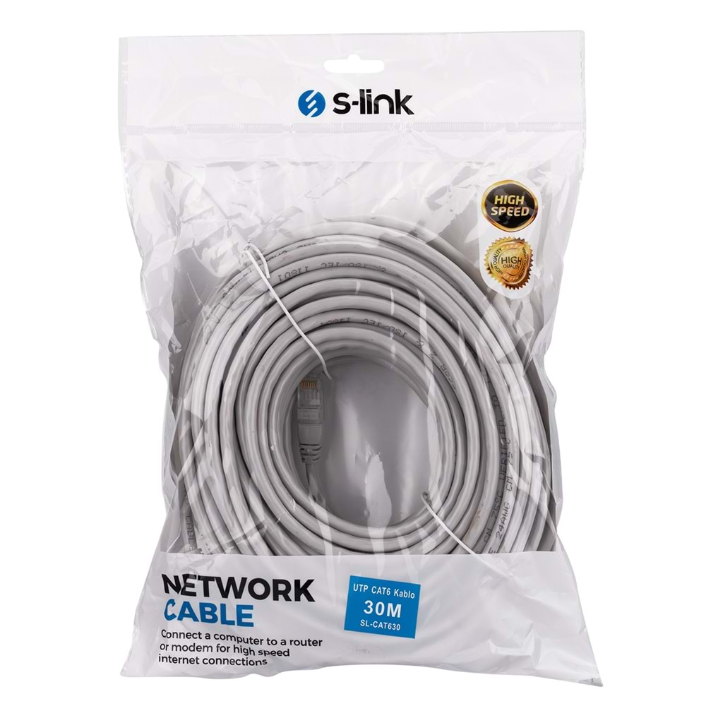 S-link SL-CAT630 30m CAT6 Kablo