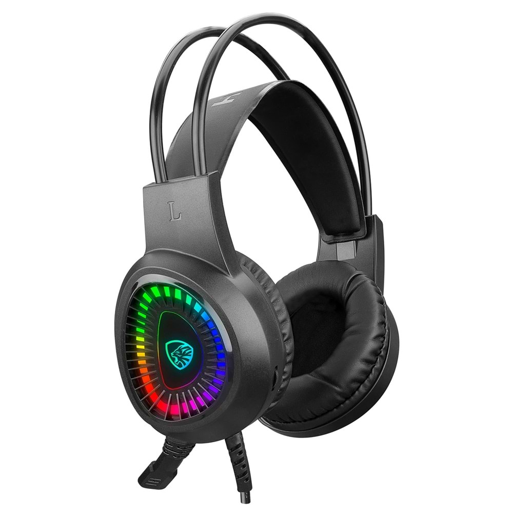 Hytech HY-G3 EAGLE Siyah 7.1 Usb Surround RGB Ledli Gaming Oyuncu Mikrofonlu Kulaklık