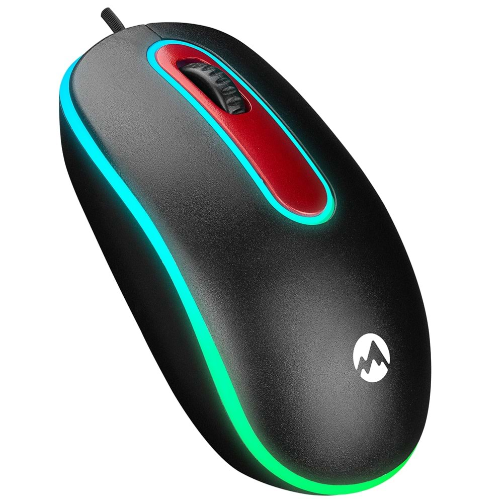 Everest SM-166 Usb Kırmızı Işıklı Optik Mouse