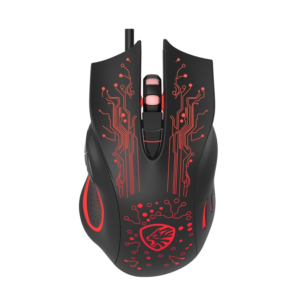 Hytech HY-X8 Eagle Siyah Gaming Oyuncu Mouse