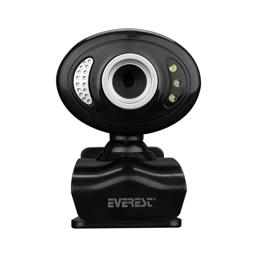 Everest SC-826 Pixels 0.3 Mega , 640x480 Usb Mikrofonlu Görüş Ledli Webcam Pc Kamera