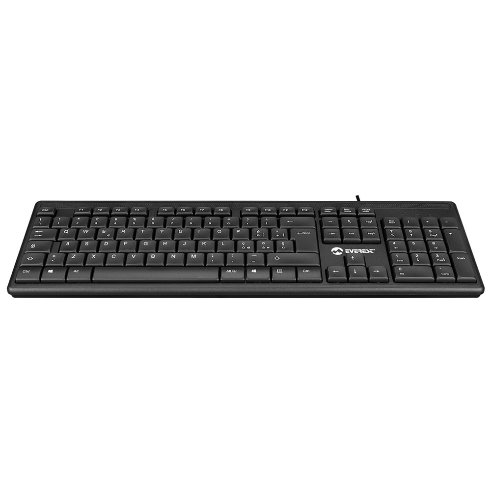 Everest KB-1002 Siyah USB Italian Layout Standart Klavye