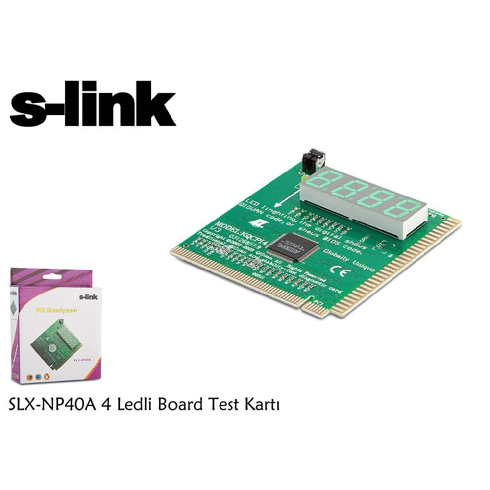 S-link SLX-NP40A 4 Ledli Board Test Kartı