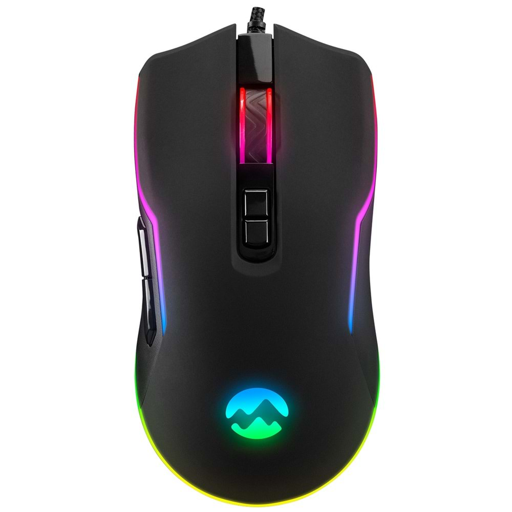 Everest SM-G14 DUSK Usb Siyah 1600-7200 dpi RGB Ledli Gaming Oyuncu Mouse