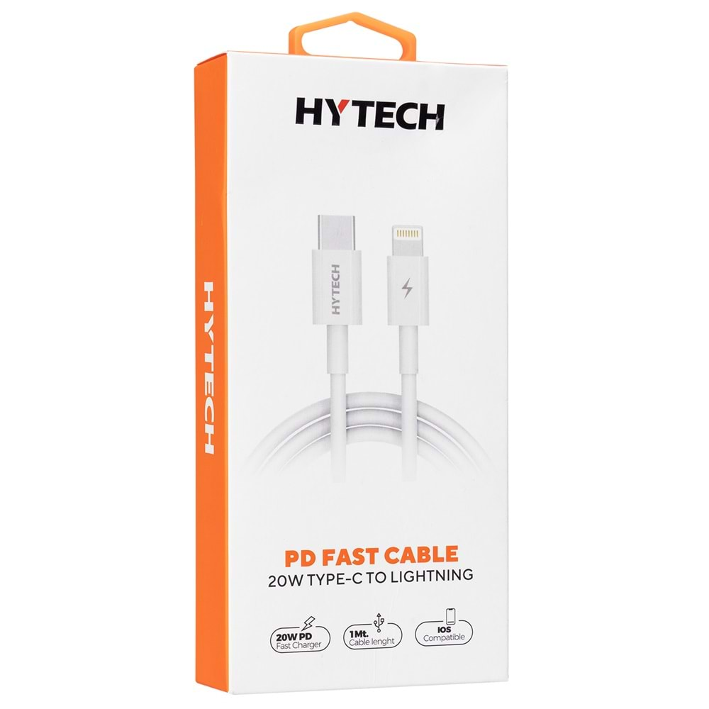 Hytech HY-XPD20 PD 1m TypeC to Lightning Hızlı Şarj Kablosu