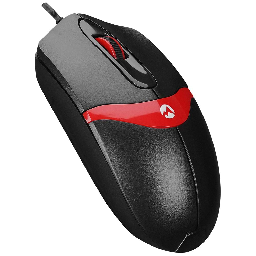 Everest SM-220 Usb Siyah/Kırmızı 1200dpi 3D Optik Kablolu Mouse