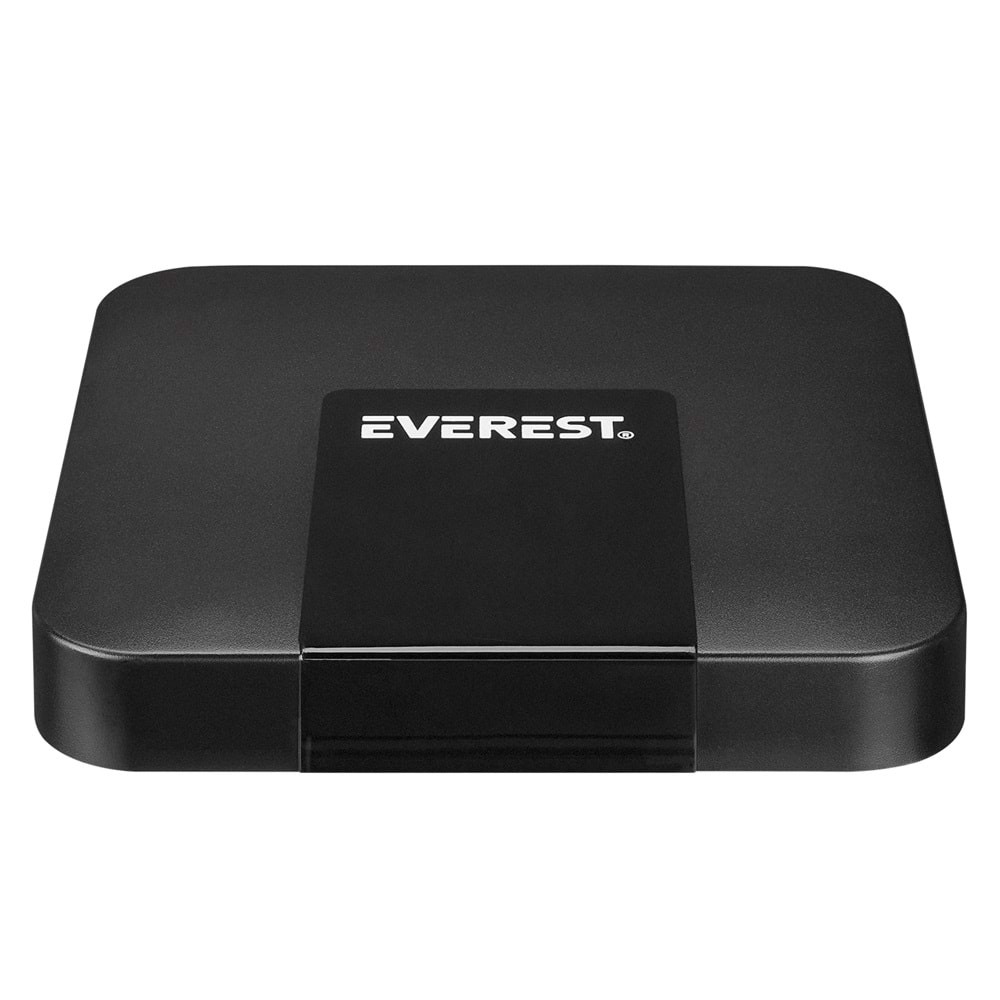 Everest EV-TB30 Amlogic905W Işlemci 2G RAM+16 Dahili Hafizasi Wifi+ Quad core ARM Cortex-A53 Kumandalı Android TV Box