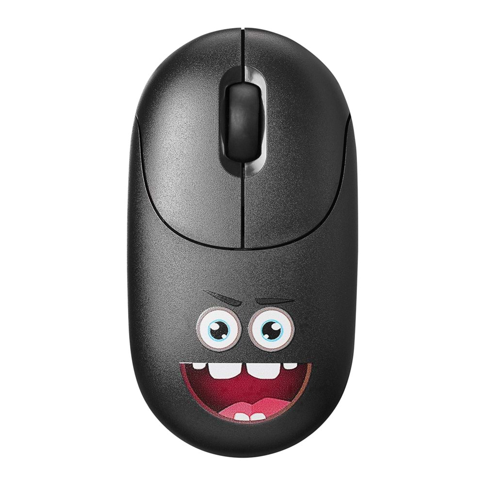 Everest SM-26 FASHION 2.4Ghz Siyah Kabartmalı Kablosuz Mouse