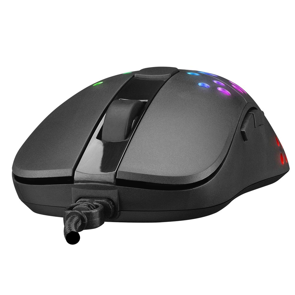 Altec Lansing ALGM7622 Siyah USB Kablolu 6 Tuşlu Renkli Led Işıklı 8000DPI Gaming Oyuncu Mouse