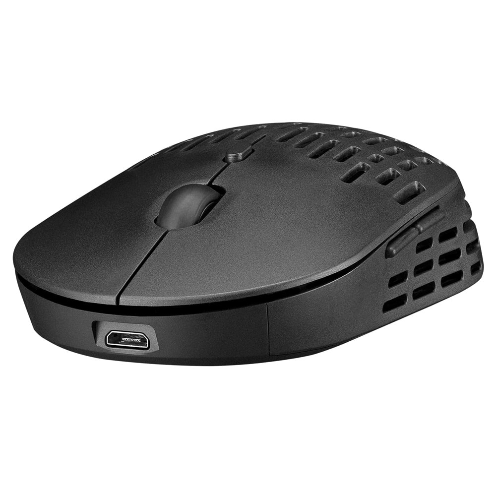 Altec Lansing ALBM7422 Siyah 2.4GHz Şarj Edilebilir Tek Renkli 1600DPI Optik Kablosuz Mouse