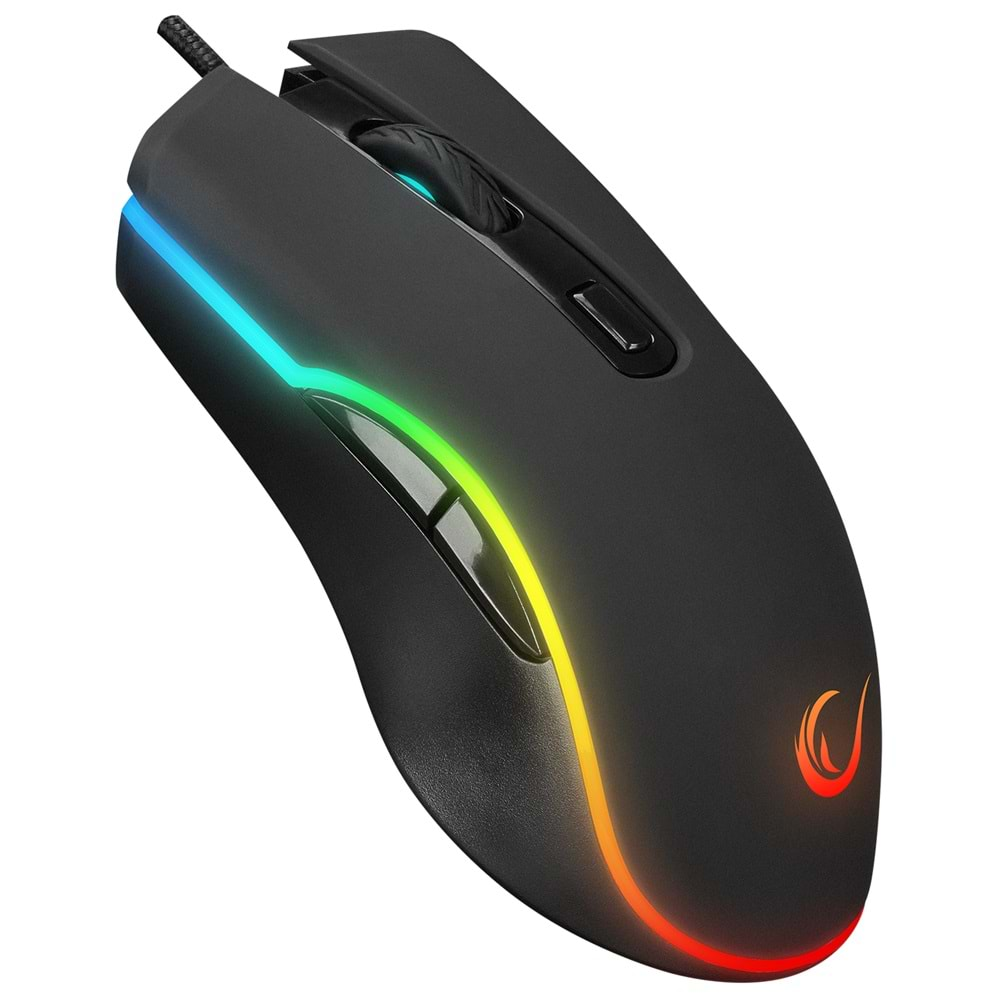 Rampage KM-99 DOBBLE Rainbow Backlight 7 Tuşlu 6400dpi Gaming Klavye + Mouse Set