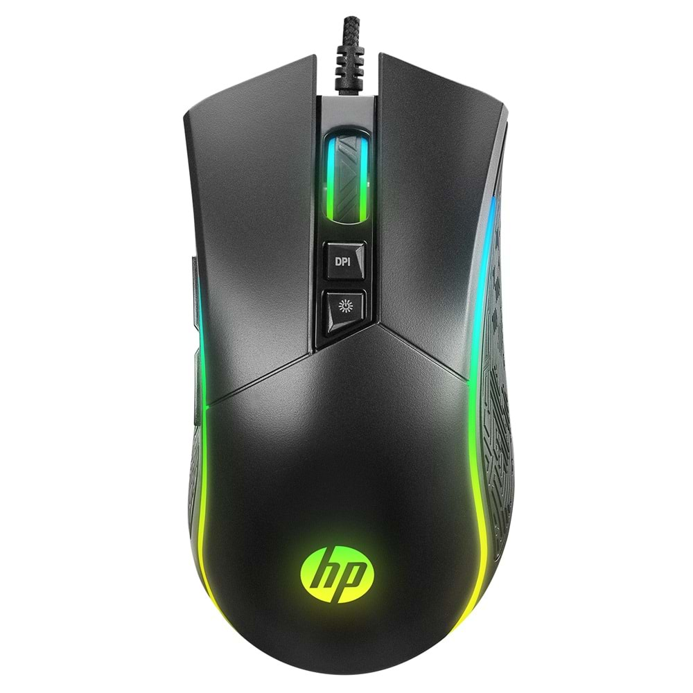 Hp M220 Usb Siyah 4800 Dpi Rgb Ledli Oyuncu Mouse