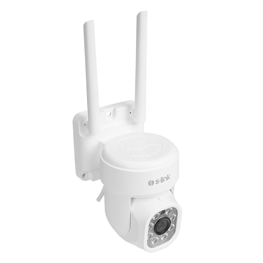 S-link SL-PTZ03 3MP Lens 2.8 mm Hareket algılamalı Smart TF Kart Dual Band Wifi IP Kamera Tuya