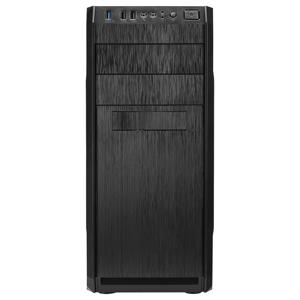 Everest 318B 300W Peak Siyah Metal Panel ATX Mid-T PC Kasası